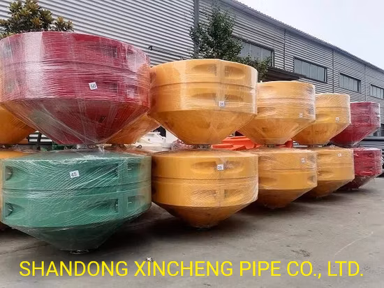 배를 안내하는 바다의 고품질 항법 부표