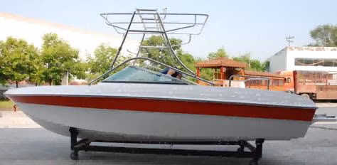 Js-180 섬유유리 7명의 승객 관광 호수 또는 낚시 보트